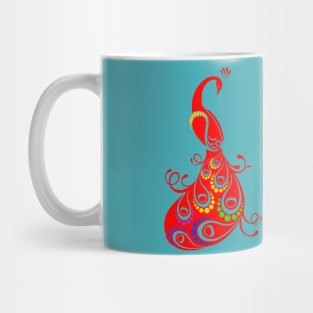 peacock Mug